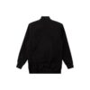 Chaqueta Retro con cremallera de goma, negra