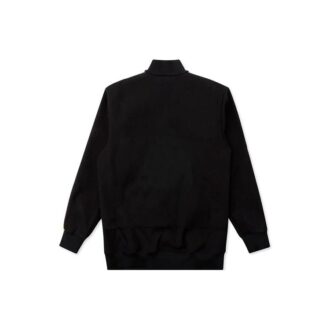 Chaqueta Retro con cremallera de goma, negra Chaqueta Retro con cremallera de goma, negra