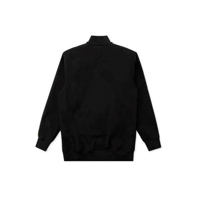 Chaqueta Retro con cremallera de goma, negra