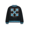 Chaqueta universitaria con parches OW