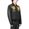 Chaqueta Varsity negra