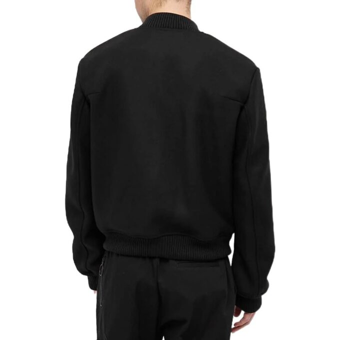 Chaquetas universitarias clásicas con rayas diagonales «Negro»