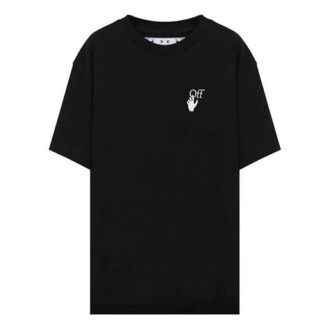 Cómoda camiseta holgada de cuello redondo y pantalones cortos, unisex, negra Cómoda camiseta holgada de cuello redondo y pantalones cortos, unisex, negra