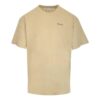 Colección Primavera-Verano 2022: Jersey de pantalones cortos con cuello redondo y estampado de flechas geométricas, color beige