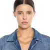 Collar con cadena Paperclip