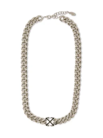 COLLAR CON FLECHA ESMALTADA