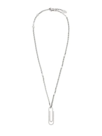 Collar Paperclip Strass