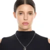 Collar Paperclip Strass