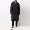 Cortavientos negro de corte holgado para hombre de Off-White
