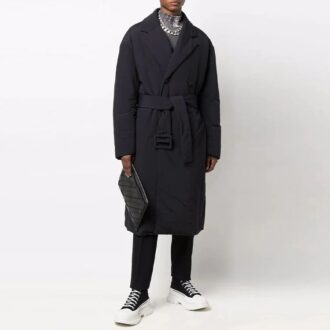 Cortavientos negro de corte holgado para hombre de Off-White