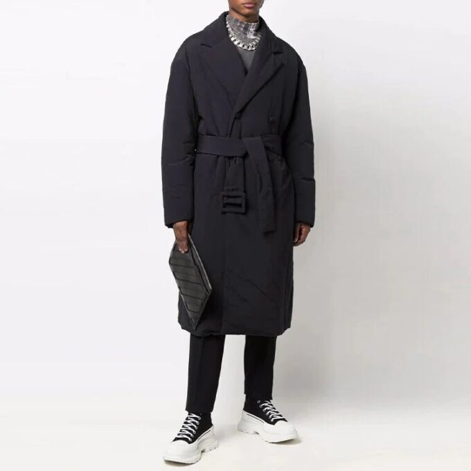 Cortavientos negro de corte holgado para hombre de Off-White