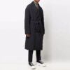 Cortavientos negro de corte holgado para hombre de Off-White