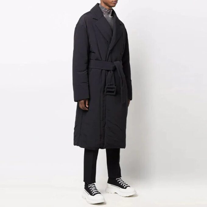 Cortavientos negro de corte holgado para hombre de Off-White