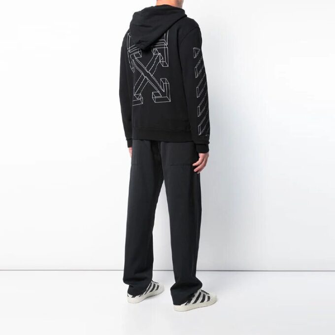 COVIRGIL ABLOH Estampado Hombre Talla normal Negro