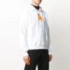 Cuello redondo con estampado de flechas, versión casual, blanco