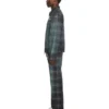 Denim Check Jacquard Skate Coach Jacket