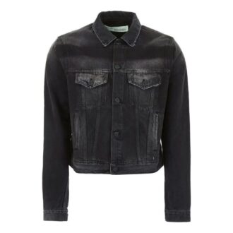 Denim jacket Off-White Impressionism «Negro»