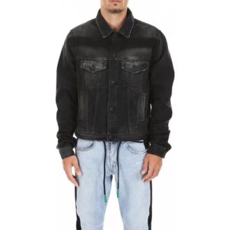 Denim jacket Off-White Impressionism «Negro»