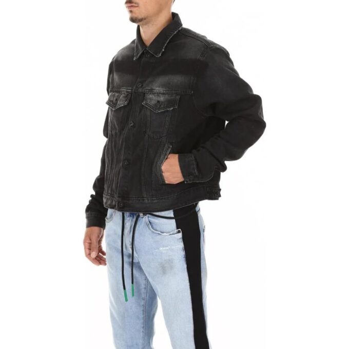 Denim jacket Off-White Impressionism «Negro»