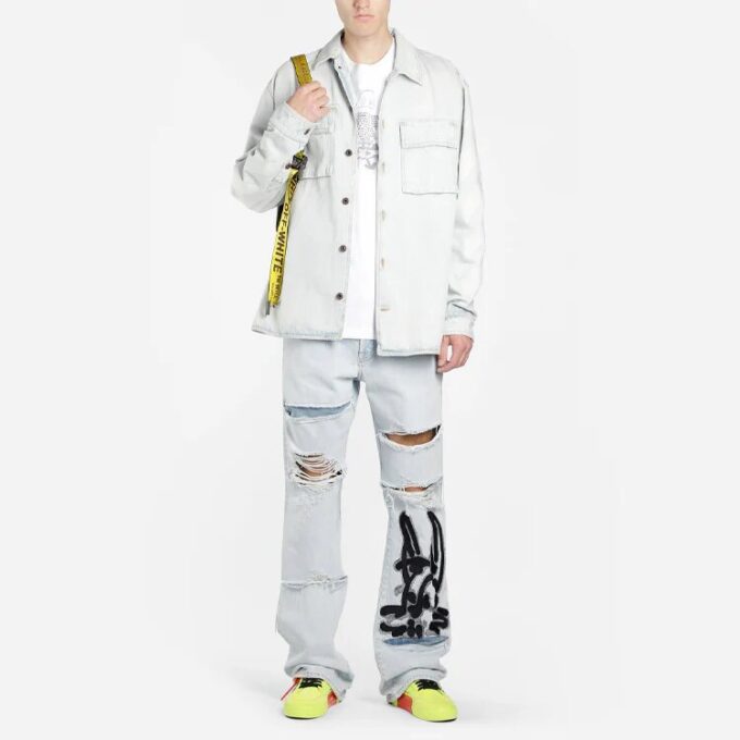Dripping Arrows Pantalones Cortos Slim