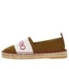 Espadrilles sin cordones Bookish de Off-White «Marrón Blanco»