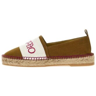 Espadrilles sin cordones Bookish de Off-White «Marrón Blanco»