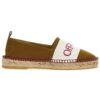 Espadrilles sin cordones Bookish de Off-White «Marrón Blanco»