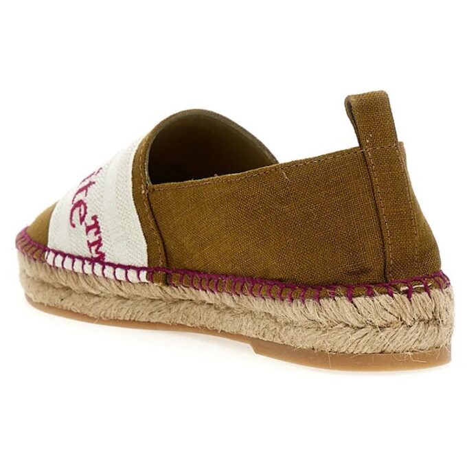 Espadrilles sin cordones Bookish de Off-White «Marrón Blanco»
