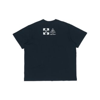 Estampado «Climbing new Heights» Impresión Hombre Holgada Negro