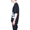 Estampado «Climbing new Heights» Impresión Hombre Holgada Negro