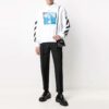 Estampado con logotipo, cordón ajustable, versión en blanco