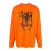Estampado con logotipo de Arrows, manga larga, naranja