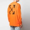 Estampado con logotipo de Arrows, manga larga, naranja