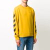 Estampado con logotipo, versión de manga larga, amarillo