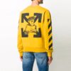 Estampado con logotipo, versión de manga larga, amarillo