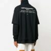 Estampado, cremallera, solapa, manga larga