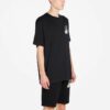 Estampado de flecha bronceada Unisex Negro