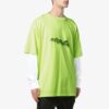 Estampado de flechas gráficas Oversize