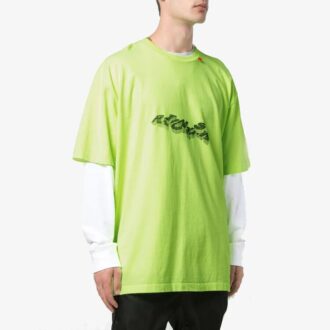 Estampado de flechas gráficas Oversize