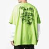 Estampado de flechas gráficas Oversize