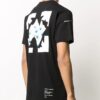Estampado de flechas, pantalones cortos, negro