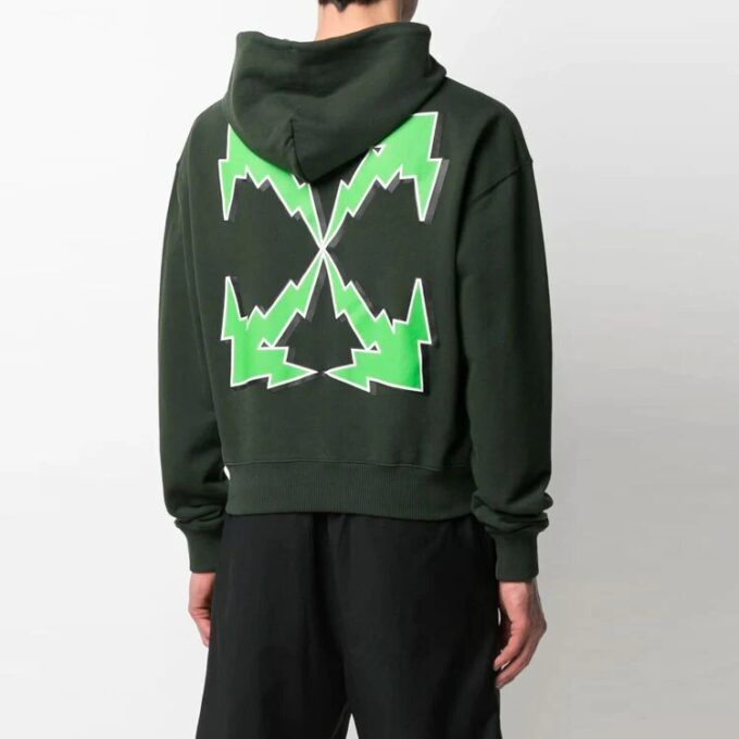 Estampado de flechas verde