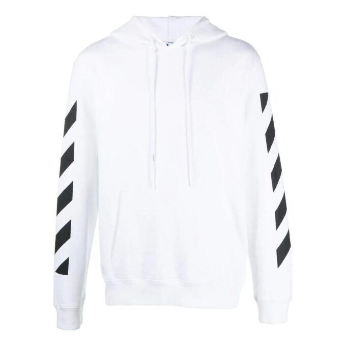 Estampado de flechas, versión slim fit, blanco