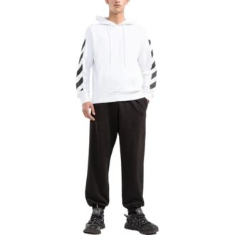 Estampado de flechas, versión slim fit, blanco