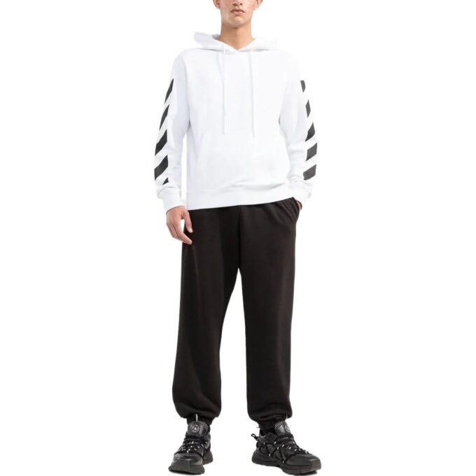 Estampado de flechas, versión slim fit, blanco