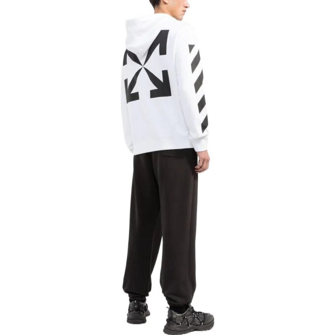 Estampado de flechas, versión slim fit, blanco