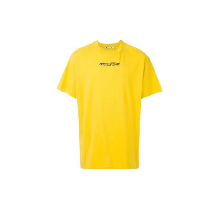 Estampado del logotipo en amarillo