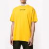 Estampado del logotipo en amarillo