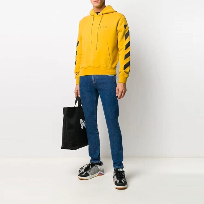 Estampado, holgado, versión estándar, amarillo