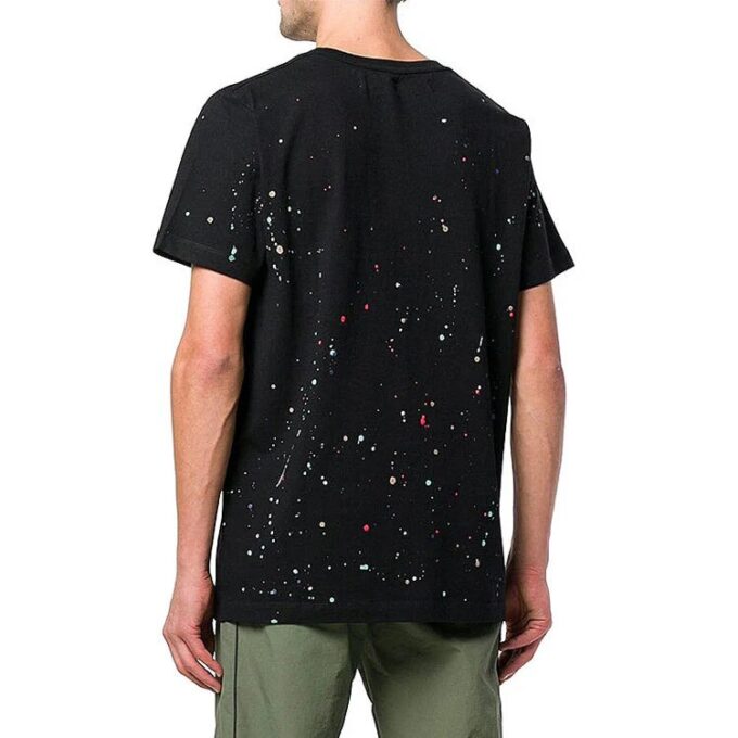 Estampado Manga corta Negro